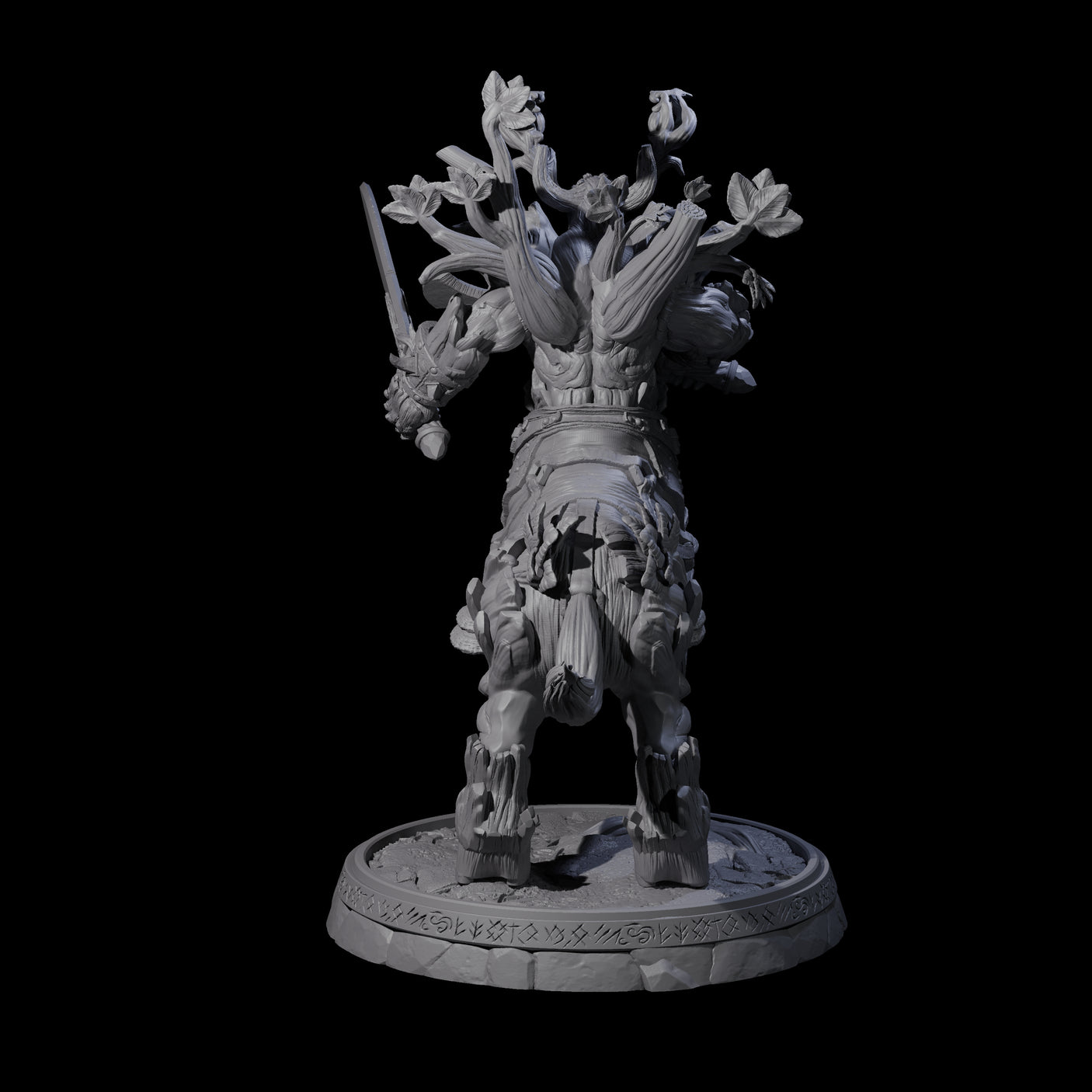 Hulking Treant Protector E Miniature for Dungeons and Dragons, Pathfinder or other TTRPGs