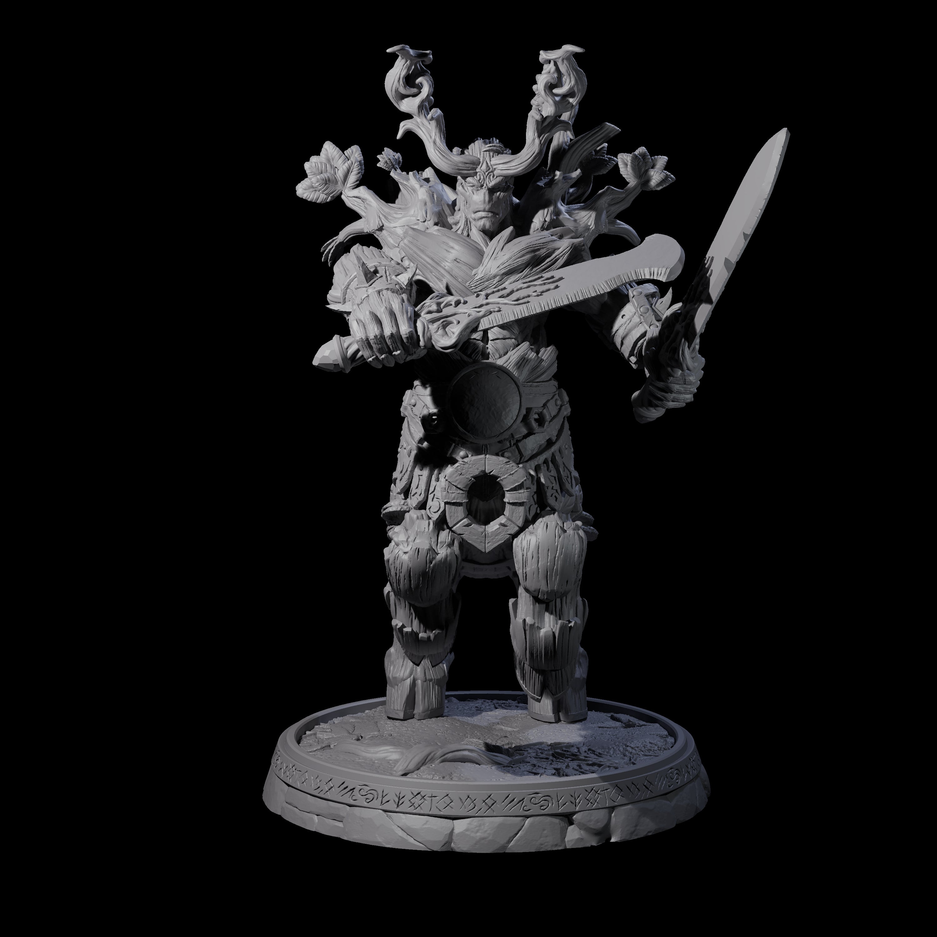 Hulking Treant Protector E Miniature for Dungeons and Dragons, Pathfinder or other TTRPGs