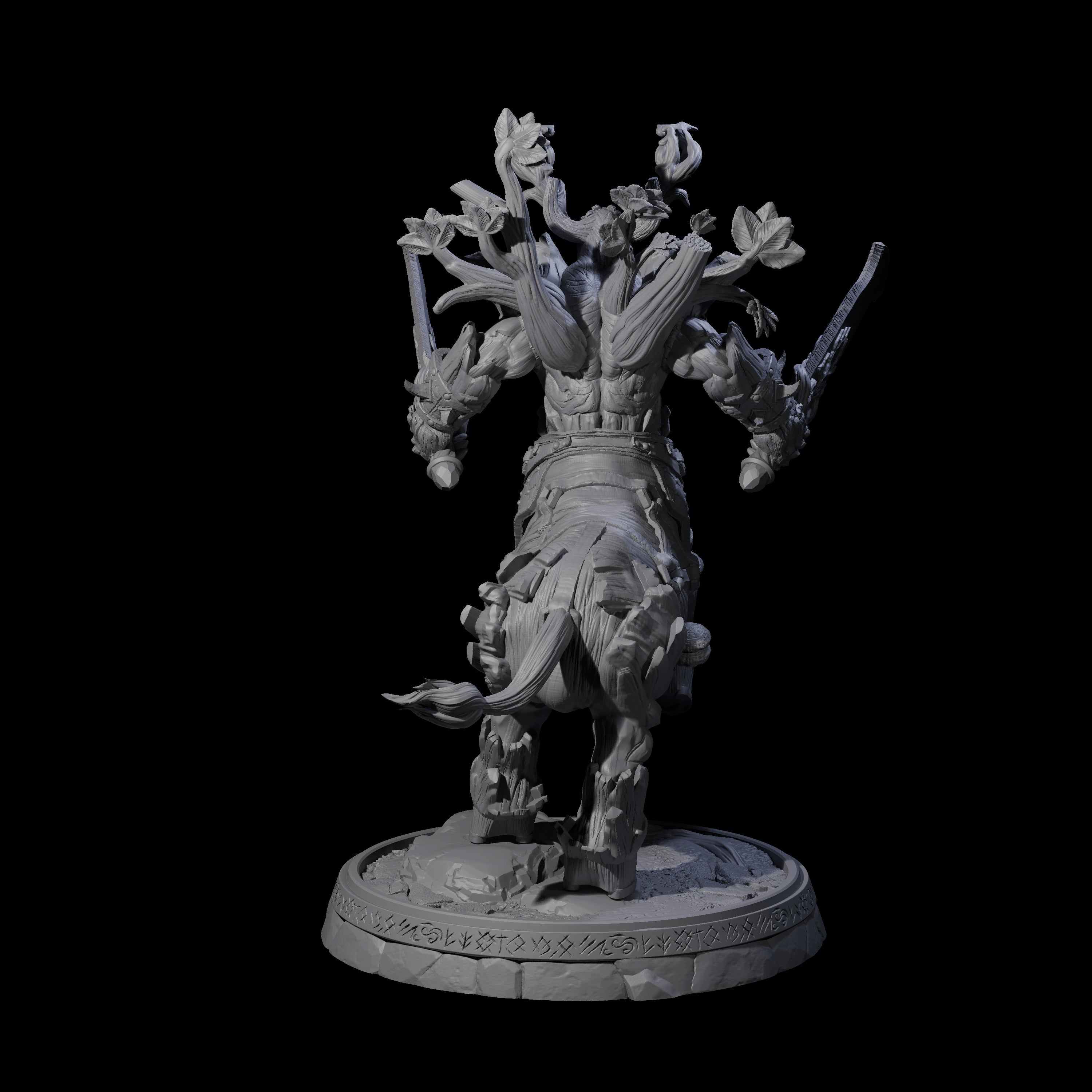 Hulking Treant Protector F Miniature for Dungeons and Dragons, Pathfinder or other TTRPGs