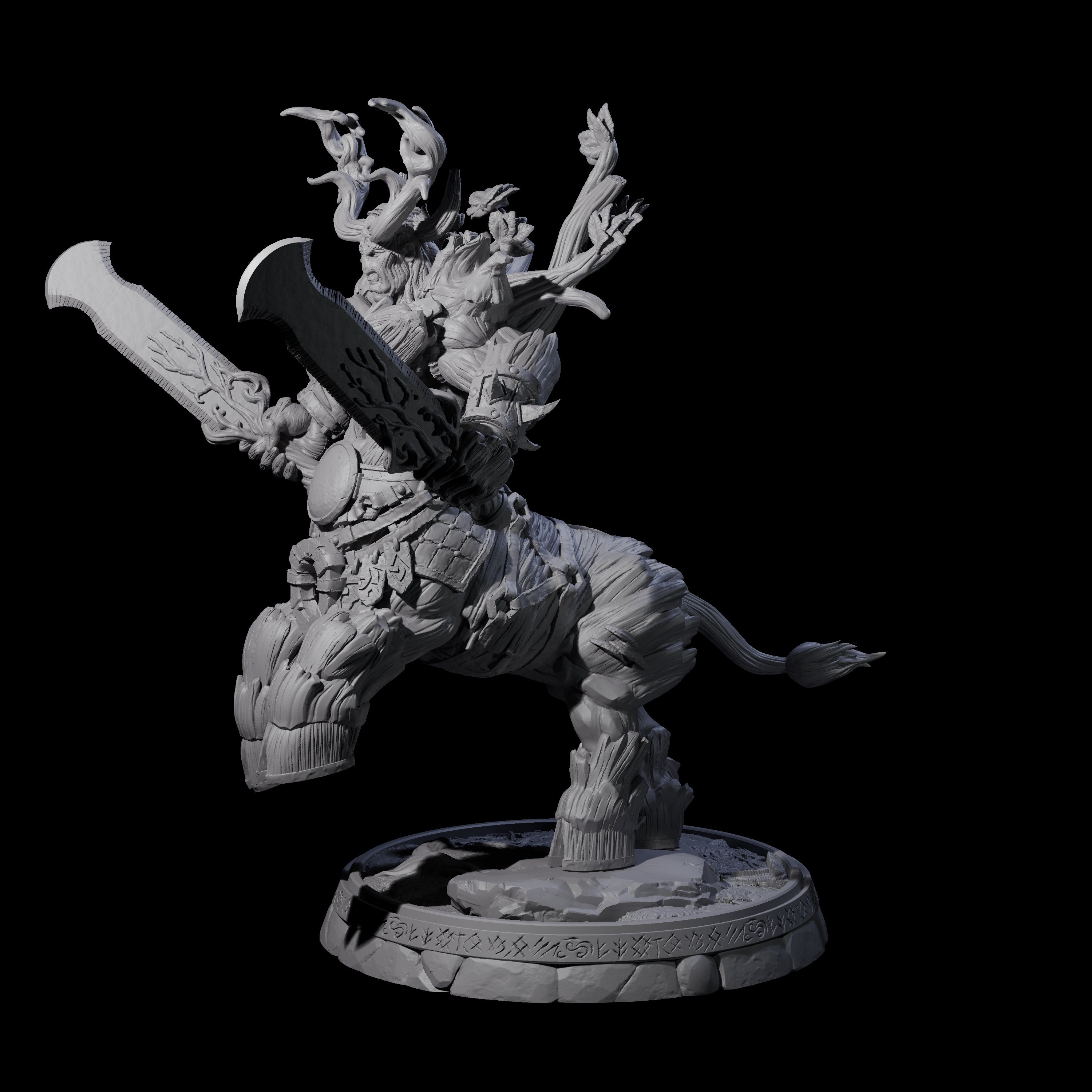 Hulking Treant Protector F Miniature for Dungeons and Dragons, Pathfinder or other TTRPGs