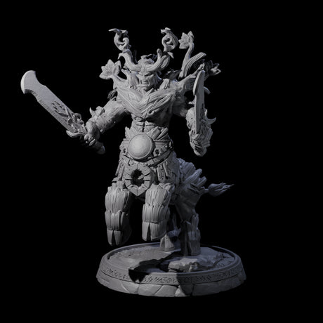 Hulking Treant Protector F Miniature for Dungeons and Dragons, Pathfinder or other TTRPGs
