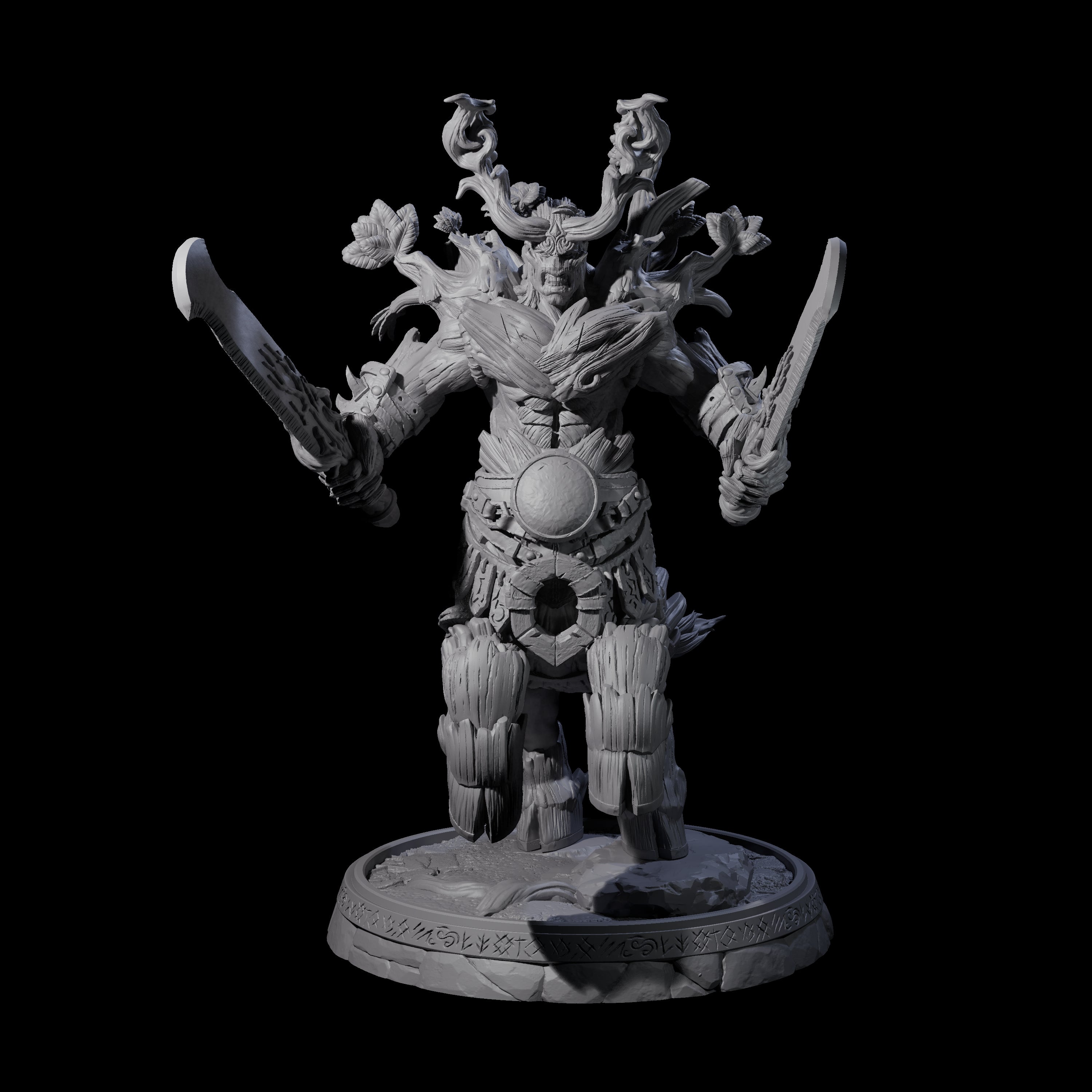 Hulking Treant Protector F Miniature for Dungeons and Dragons, Pathfinder or other TTRPGs