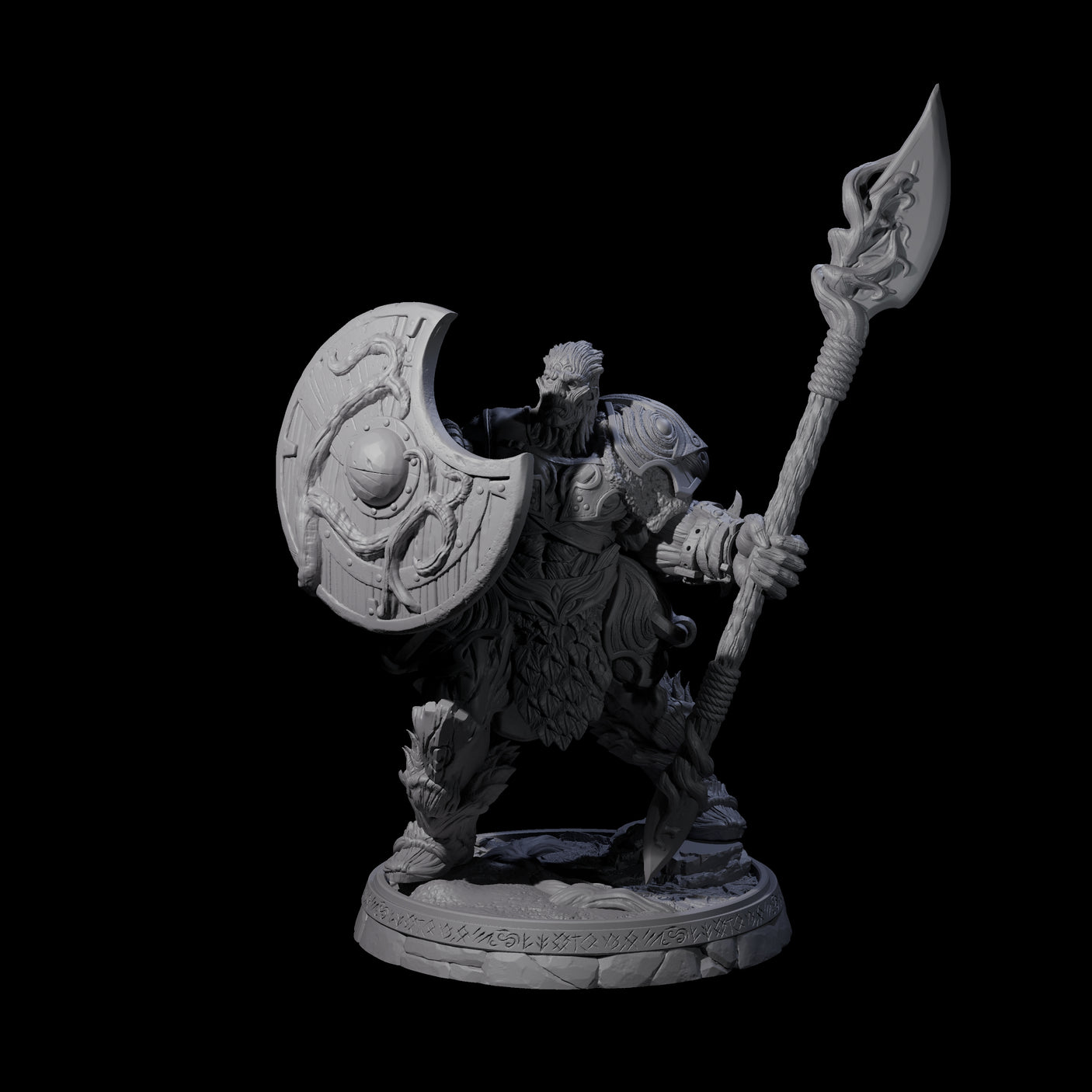 Hulking Treant Protector G Miniature for Dungeons and Dragons, Pathfinder or other TTRPGs