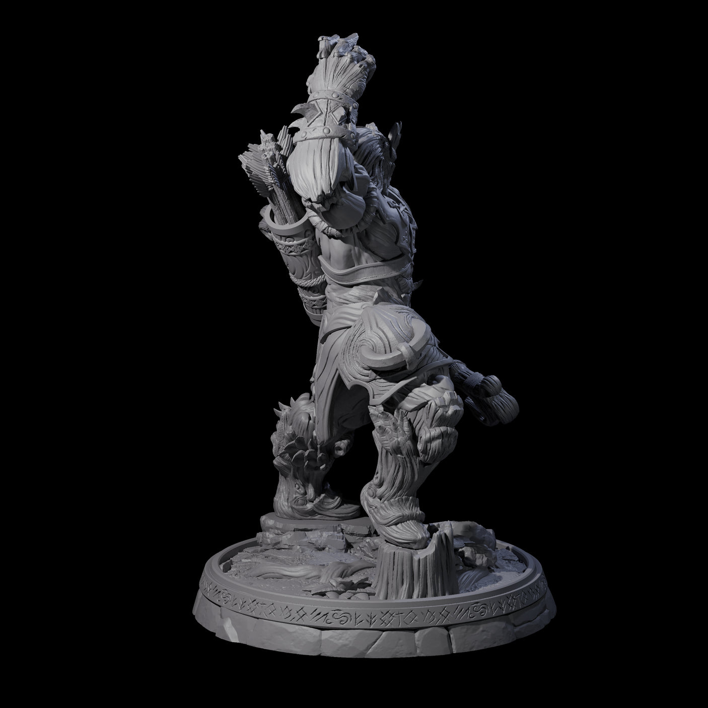 Hulking Treant Protector H Miniature for Dungeons and Dragons, Pathfinder or other TTRPGs