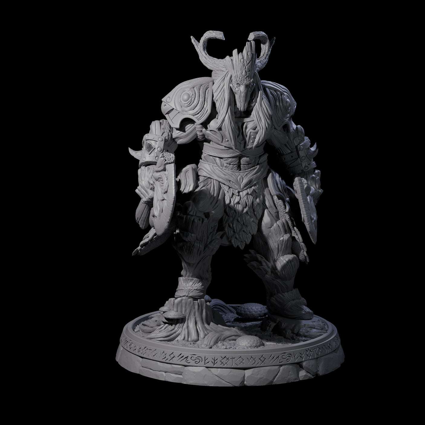 Hulking Treant Protector I Miniature for Dungeons and Dragons, Pathfinder or other TTRPGs
