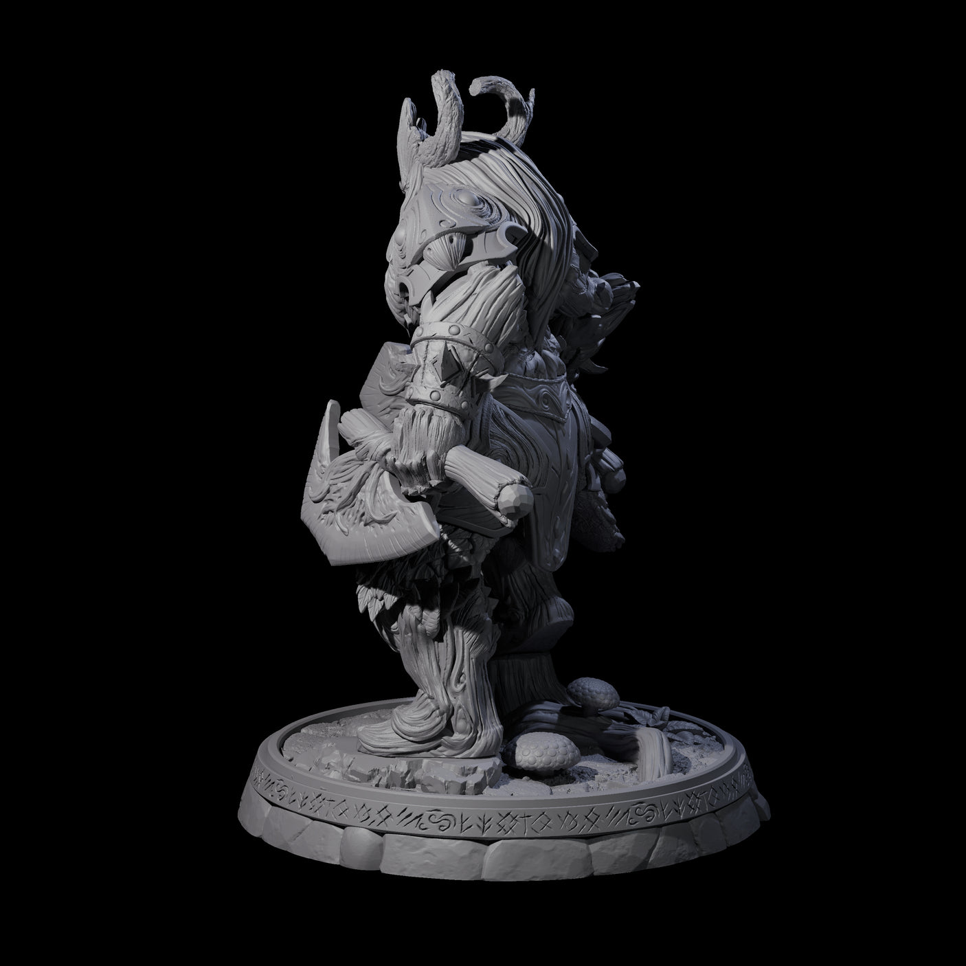 Hulking Treant Protector I Miniature for Dungeons and Dragons, Pathfinder or other TTRPGs