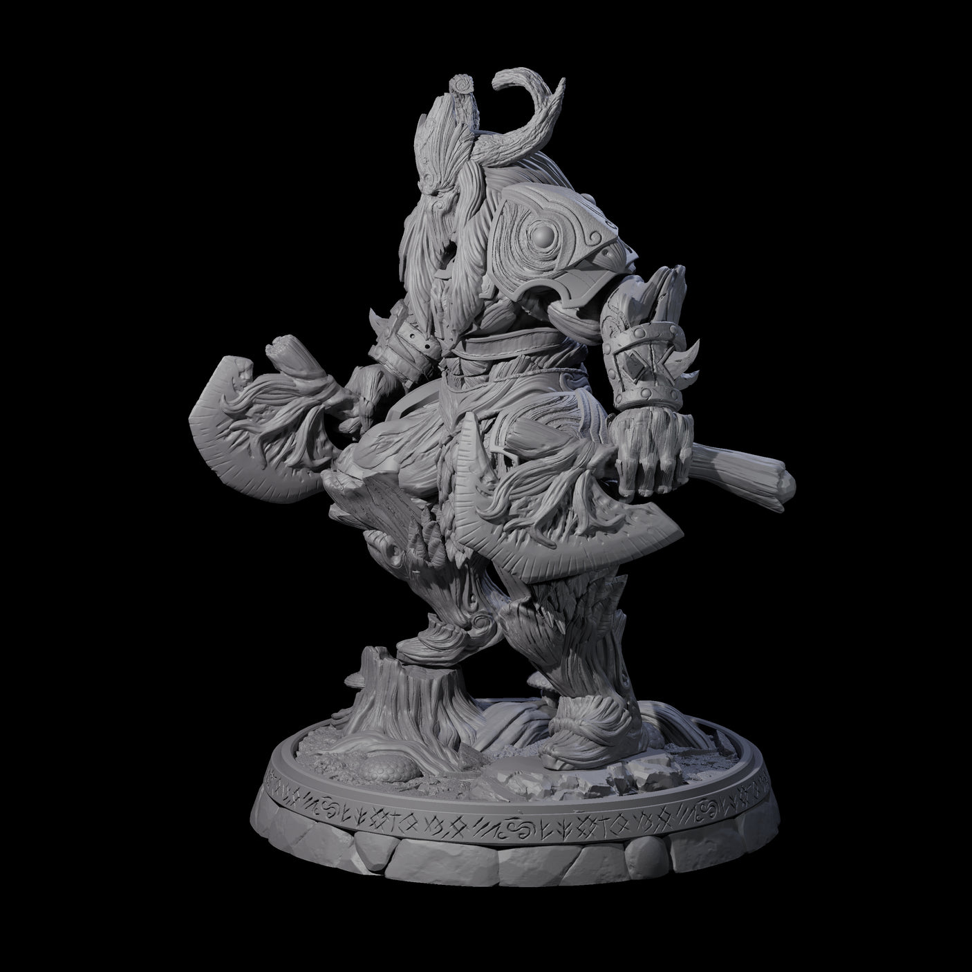 Hulking Treant Protector I Miniature for Dungeons and Dragons, Pathfinder or other TTRPGs