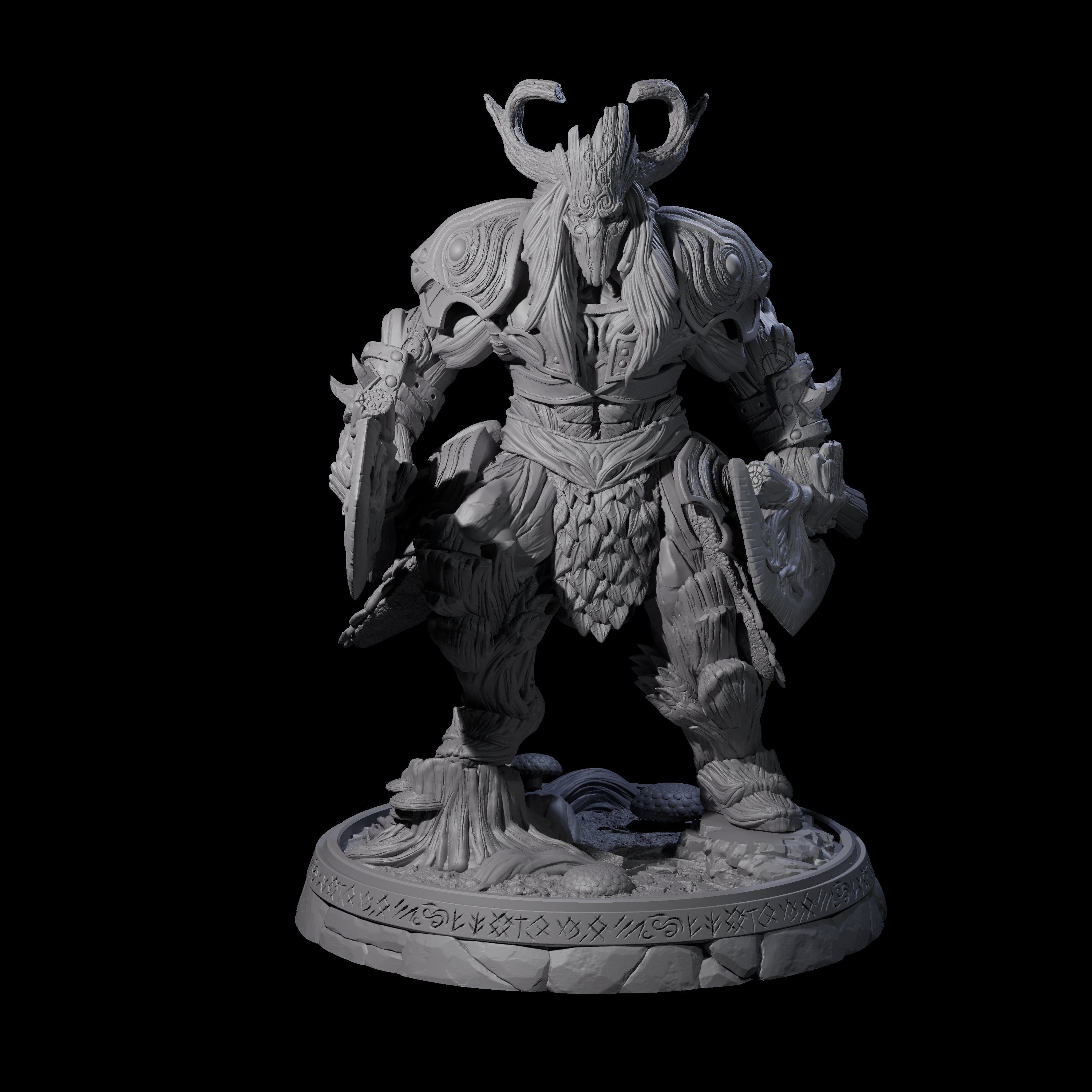 Hulking Treant Protector I Miniature for Dungeons and Dragons, Pathfinder or other TTRPGs