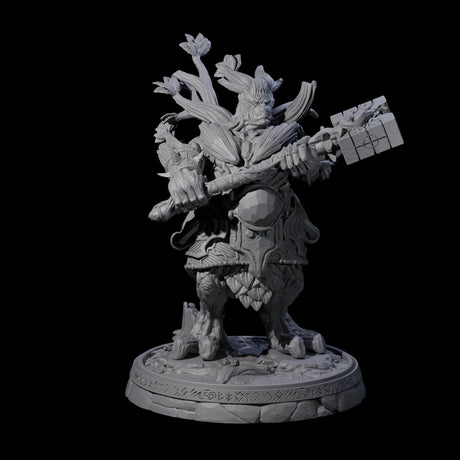 Hulking Treant Protector J Miniature for Dungeons and Dragons, Pathfinder or other TTRPGs