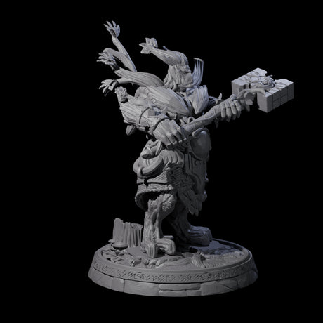 Hulking Treant Protector J Miniature for Dungeons and Dragons, Pathfinder or other TTRPGs