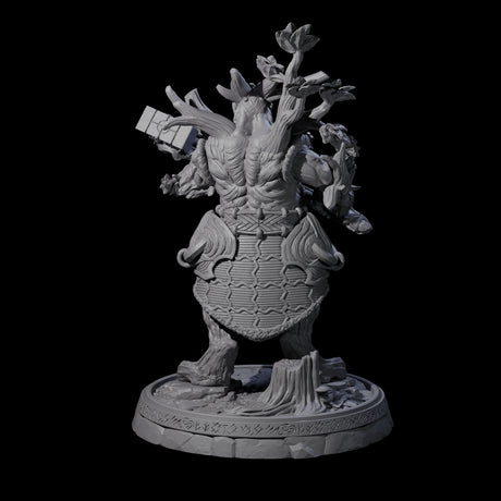 Hulking Treant Protector J Miniature for Dungeons and Dragons, Pathfinder or other TTRPGs