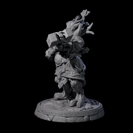 Hulking Treant Protector J Miniature for Dungeons and Dragons, Pathfinder or other TTRPGs