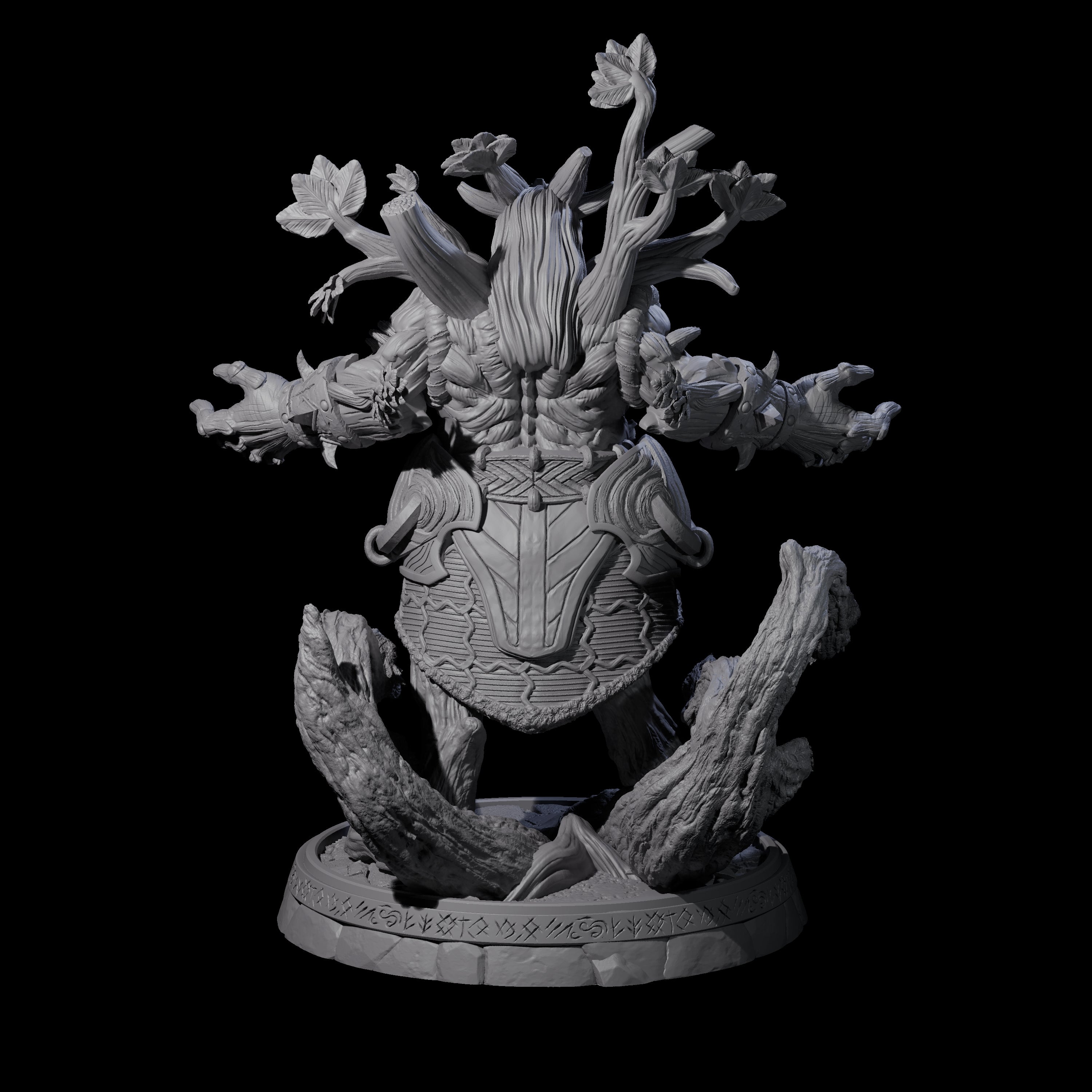 Hulking Treant Protector K Miniature for Dungeons and Dragons, Pathfinder or other TTRPGs