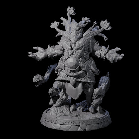 Hulking Treant Protector K Miniature for Dungeons and Dragons, Pathfinder or other TTRPGs