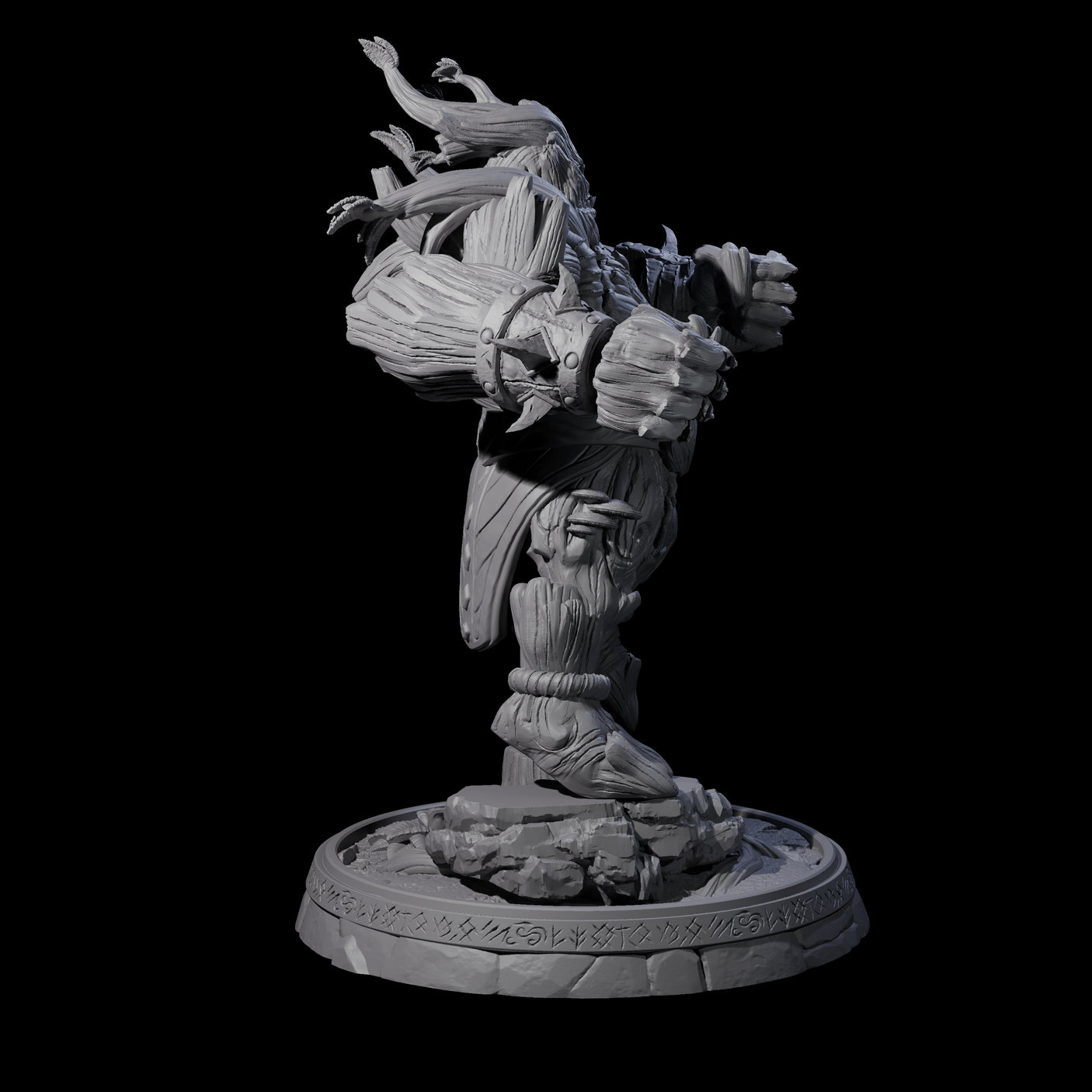 Hulking Treant Protector L Miniature for Dungeons and Dragons, Pathfinder or other TTRPGs