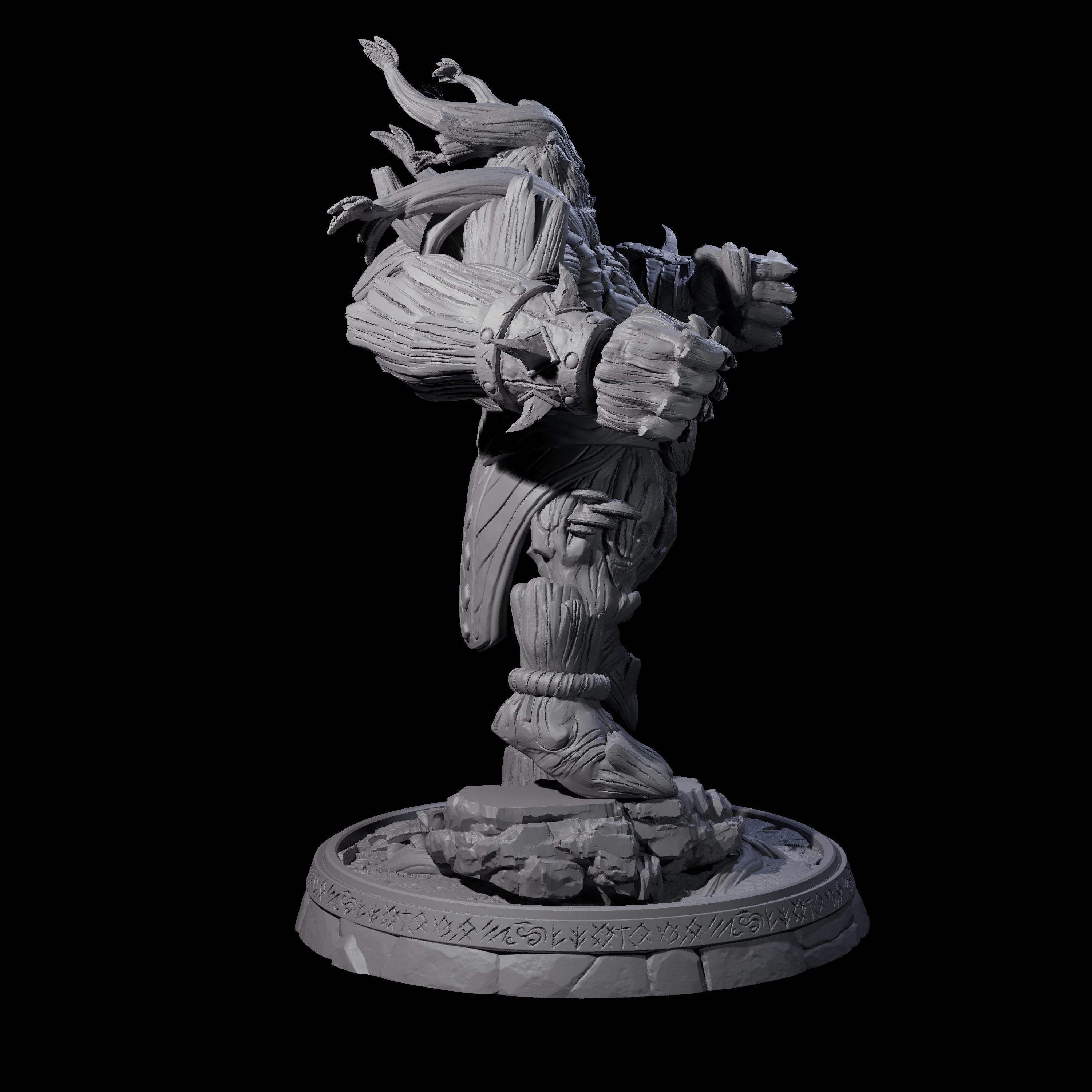 Hulking Treant Protector L Miniature for Dungeons and Dragons, Pathfinder or other TTRPGs