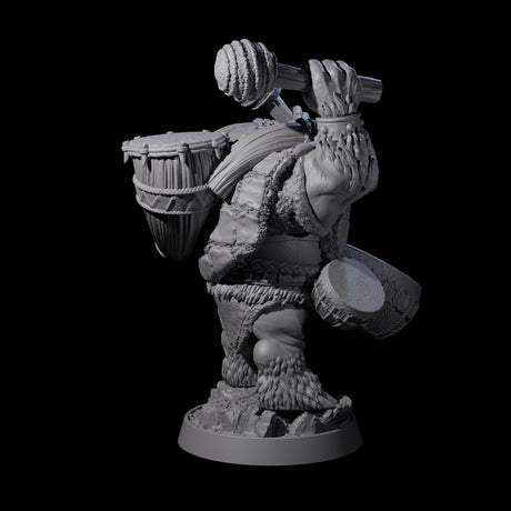 Hulking Ursine Barbarian A Miniature for Dungeons and Dragons, Pathfinder or other TTRPGs