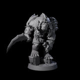 Hulking Ursine Barbarian G Miniature for Dungeons and Dragons, Pathfinder or other TTRPGs