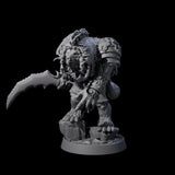 Hulking Ursine Barbarian G Miniature for Dungeons and Dragons, Pathfinder or other TTRPGs
