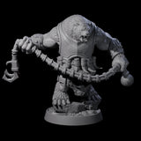 Hulking Ursine Barbarian I Miniature for Dungeons and Dragons, Pathfinder or other TTRPGs