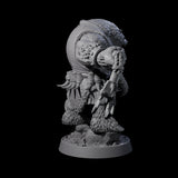 Hulking Ursine Barbarian I Miniature for Dungeons and Dragons, Pathfinder or other TTRPGs