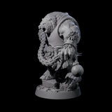 Hulking Ursine Barbarian I Miniature for Dungeons and Dragons, Pathfinder or other TTRPGs