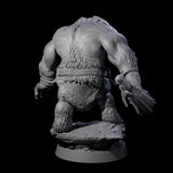 Hulking Ursine Barbarian J Miniature for Dungeons and Dragons, Pathfinder or other TTRPGs