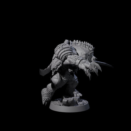 Hulking Ursine Barbarian K Miniature for Dungeons and Dragons, Pathfinder or other TTRPGs