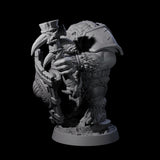 Hulking Ursine Barbarian L Miniature for Dungeons and Dragons, Pathfinder or other TTRPGs