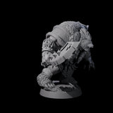 Hulking Ursine Barbarian M Miniature for Dungeons and Dragons, Pathfinder or other TTRPGs