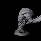 Hulking Ursine Barbarian M Miniature for Dungeons and Dragons, Pathfinder or other TTRPGs