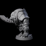 Hulking Ursine Barbarian M Miniature for Dungeons and Dragons, Pathfinder or other TTRPGs
