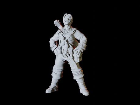 Human Bard Miniature for Dungeons and Dragons, Pathfinder or other TTRPGs