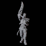 Human Cyborg A Miniature for Dungeons and Dragons, Pathfinder or other TTRPGs