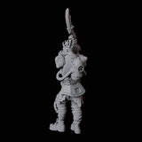 Human Cyborg A Miniature for Dungeons and Dragons, Pathfinder or other TTRPGs