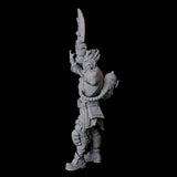 Human Cyborg A Miniature for Dungeons and Dragons, Pathfinder or other TTRPGs