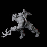 Human Cyborg B Miniature for Dungeons and Dragons, Pathfinder or other TTRPGs