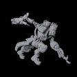 Human Cyborg B Miniature for Dungeons and Dragons, Pathfinder or other TTRPGs