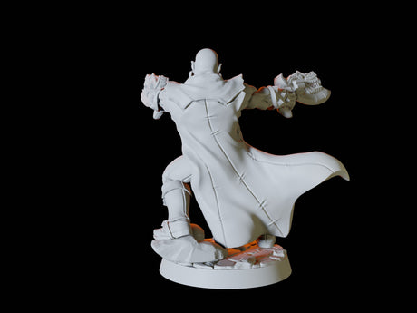 Human Gunslinger Miniature for Dungeons and Dragons, Pathfinder or other TTRPGs