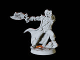 Human Gunslinger Miniature for Dungeons and Dragons, Pathfinder or other TTRPGs