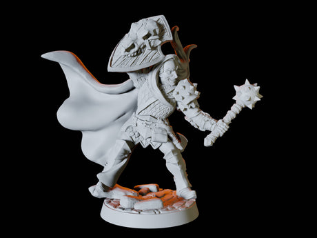 Human Paladin Miniature for Dungeons and Dragons, Pathfinder or other TTRPGs