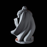 Human Paladin Miniature for Dungeons and Dragons, Pathfinder or other TTRPGs