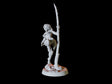 Human Wasteland Pinup Miniature for Dungeons and Dragons, Pathfinder or other TTRPGs