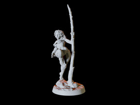 Human Wasteland Pinup Miniature for Dungeons and Dragons, Pathfinder or other TTRPGs