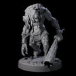 Hunch Back Troll A Miniature for Dungeons and Dragons, Pathfinder or other TTRPGs