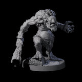 Hunch Back Troll C Miniature for Dungeons and Dragons, Pathfinder or other TTRPGs