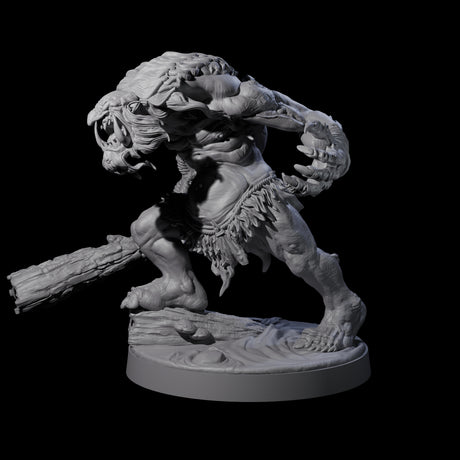 Hunch Back Troll C Miniature for Dungeons and Dragons, Pathfinder or other TTRPGs
