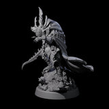 Hunchback Hobgoblin War Captain Miniature for Dungeons and Dragons, Pathfinder or other TTRPGs