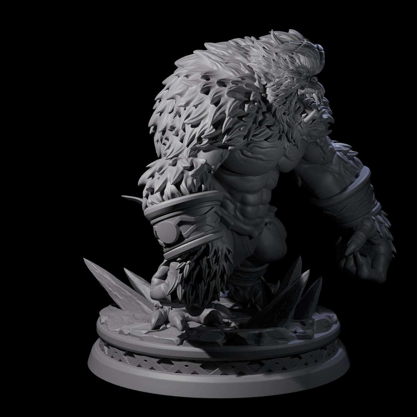 Hungry Balor-Kin Miniature for Dungeons and Dragons, Pathfinder or other TTRPGs