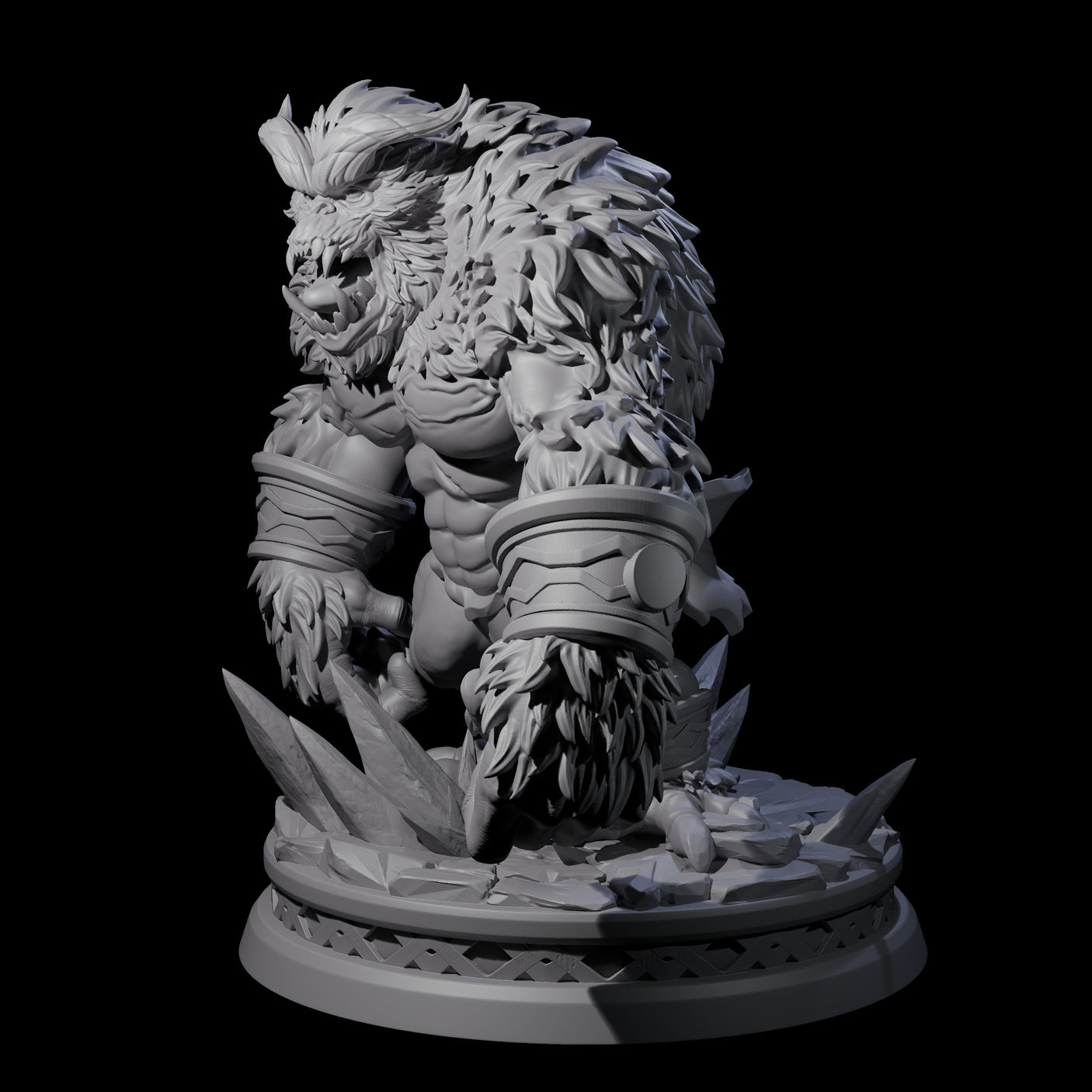 Hungry Balor-Kin Miniature for Dungeons and Dragons, Pathfinder or other TTRPGs